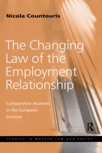 The Changing Law of the Employment Relationship_cover