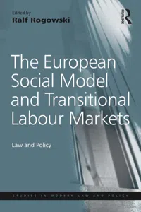 The European Social Model and Transitional Labour Markets_cover