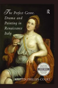 The Perfect Genre. Drama and Painting in Renaissance Italy_cover