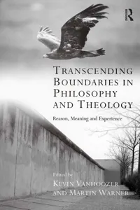 Transcending Boundaries in Philosophy and Theology_cover