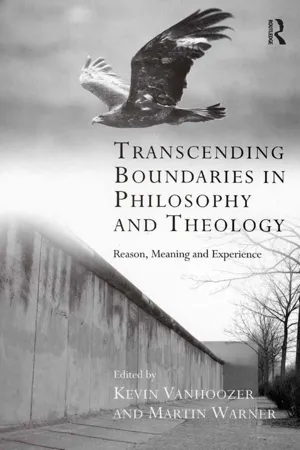 Transcending Boundaries in Philosophy and Theology