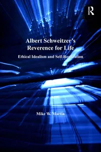 Albert Schweitzer's Reverence for Life_cover