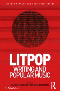 Litpop: Writing and Popular Music_cover