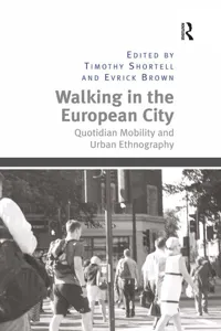 Walking in the European City_cover