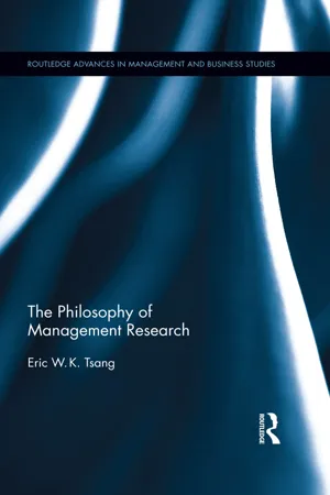 The Philosophy of Management Research