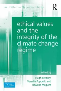 Ethical Values and the Integrity of the Climate Change Regime_cover