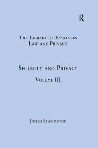 Security and Privacy_cover