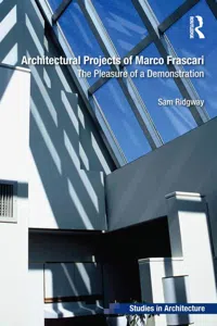 Architectural Projects of Marco Frascari_cover