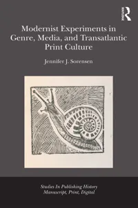 Modernist Experiments in Genre, Media, and Transatlantic Print Culture_cover