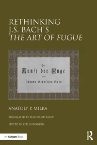 Rethinking J.S. Bach's The Art of Fugue_cover