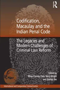 Codification, Macaulay and the Indian Penal Code_cover