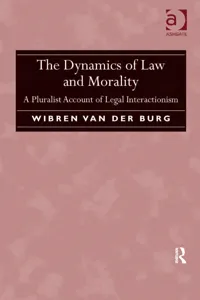 The Dynamics of Law and Morality_cover