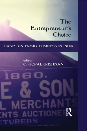 The Entrepreneur's Choice