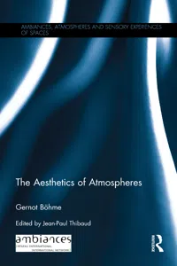 The Aesthetics of Atmospheres_cover