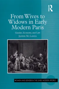 From Wives to Widows in Early Modern Paris_cover