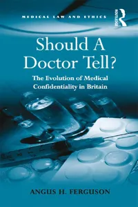 Should A Doctor Tell?_cover