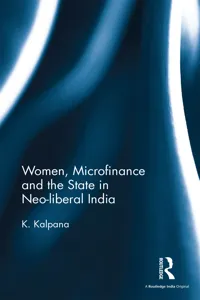 Women, Microfinance and the State in Neo-liberal India_cover