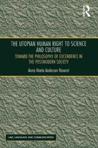 The Utopian Human Right to Science and Culture_cover