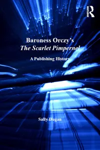 Baroness Orczy's The Scarlet Pimpernel_cover