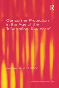 Consumer Protection in the Age of the 'Information Economy'_cover