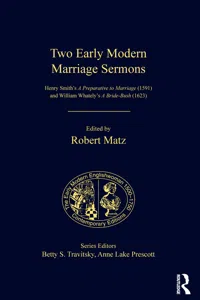Two Early Modern Marriage Sermons_cover
