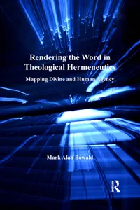 Rendering the Word in Theological Hermeneutics_cover