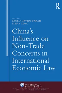 China's Influence on Non-Trade Concerns in International Economic Law_cover