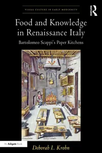 Food and Knowledge in Renaissance Italy_cover