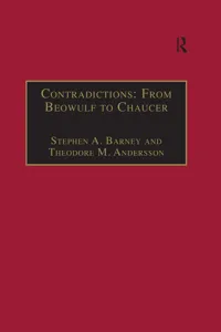 Contradictions: From Beowulf to Chaucer_cover