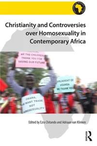 Christianity and Controversies over Homosexuality in Contemporary Africa_cover