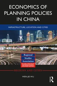 Economics of Planning Policies in China_cover