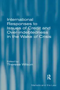 International Responses to Issues of Credit and Over-indebtedness in the Wake of Crisis_cover