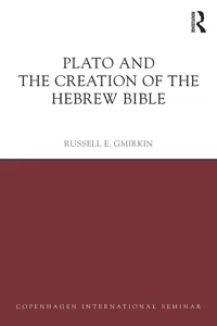 Plato and the Creation of the Hebrew Bible_cover