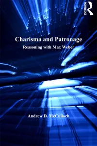 Charisma and Patronage_cover