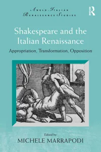 Shakespeare and the Italian Renaissance_cover