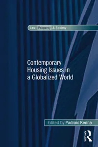 Contemporary Housing Issues in a Globalized World_cover