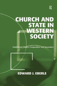 Church and State in Western Society_cover