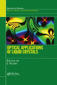 Optical Applications of Liquid Crystals_cover