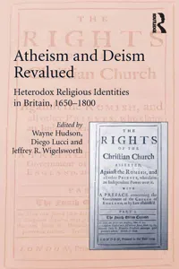 Atheism and Deism Revalued_cover