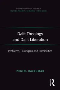 Dalit Theology and Dalit Liberation_cover