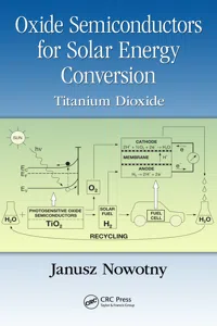 Oxide Semiconductors for Solar Energy Conversion_cover