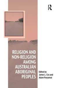 Religion and Non-Religion among Australian Aboriginal Peoples_cover