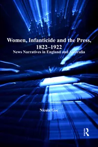 Women, Infanticide and the Press, 1822-1922_cover