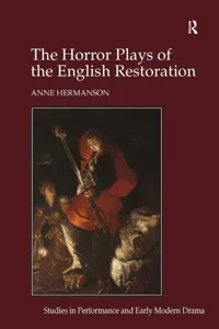 The Horror Plays of the English Restoration_cover