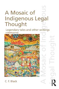 A Mosaic of Indigenous Legal Thought_cover