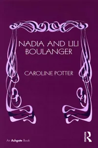 Nadia and Lili Boulanger_cover