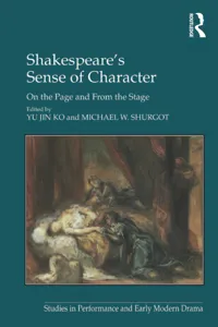 Shakespeare's Sense of Character_cover