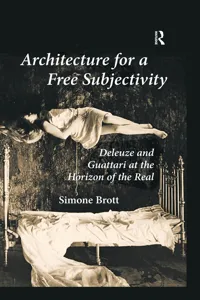 Architecture for a Free Subjectivity_cover