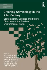 Greening Criminology in the 21st Century_cover