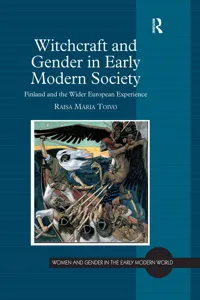 Witchcraft and Gender in Early Modern Society_cover